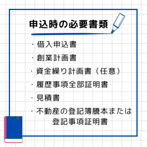 申込時の必要書類